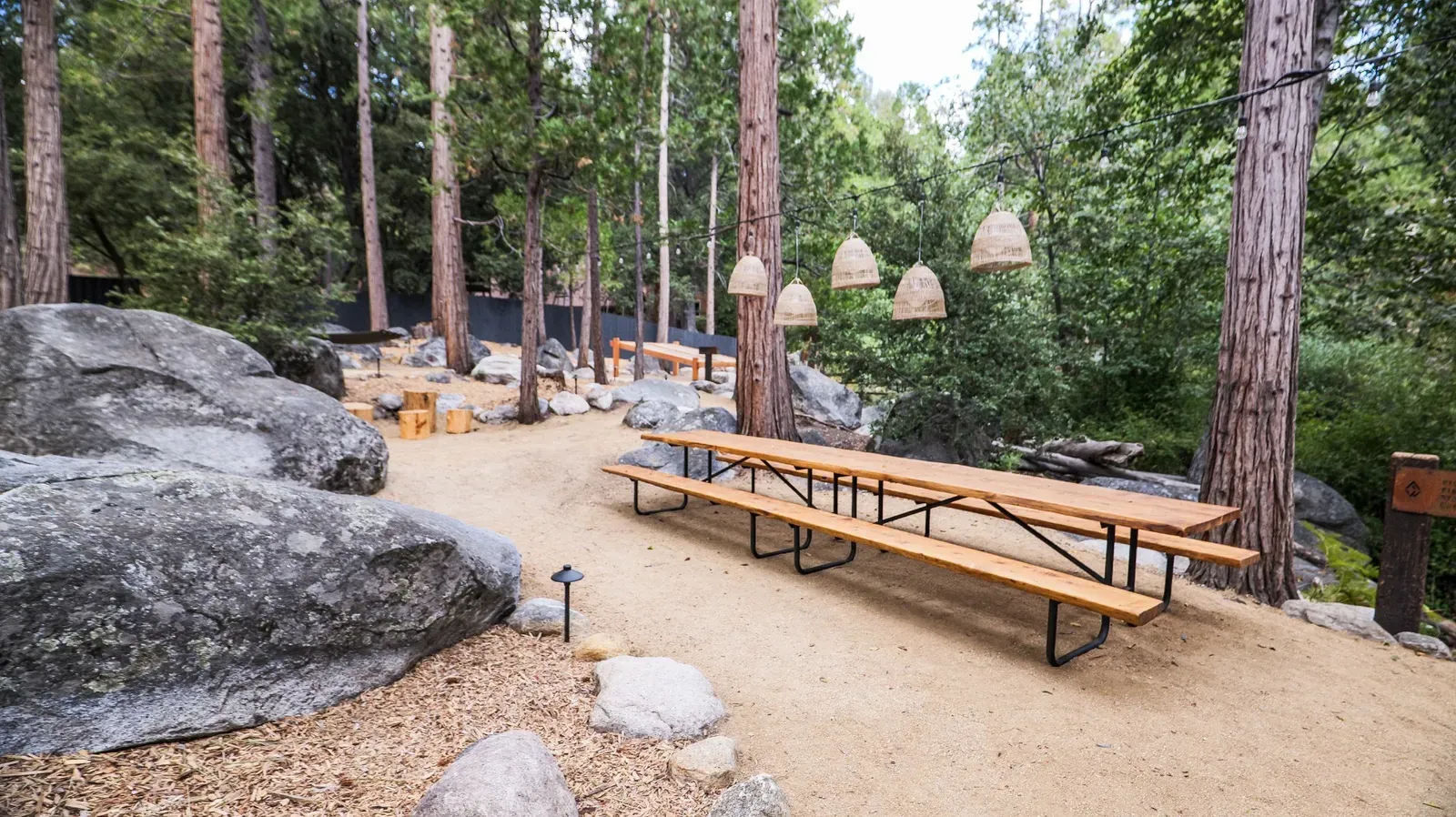 Enjoy a meal outside in Wyldwood Park, or spend time simply enjoying the sunshine and fresh mountain air.