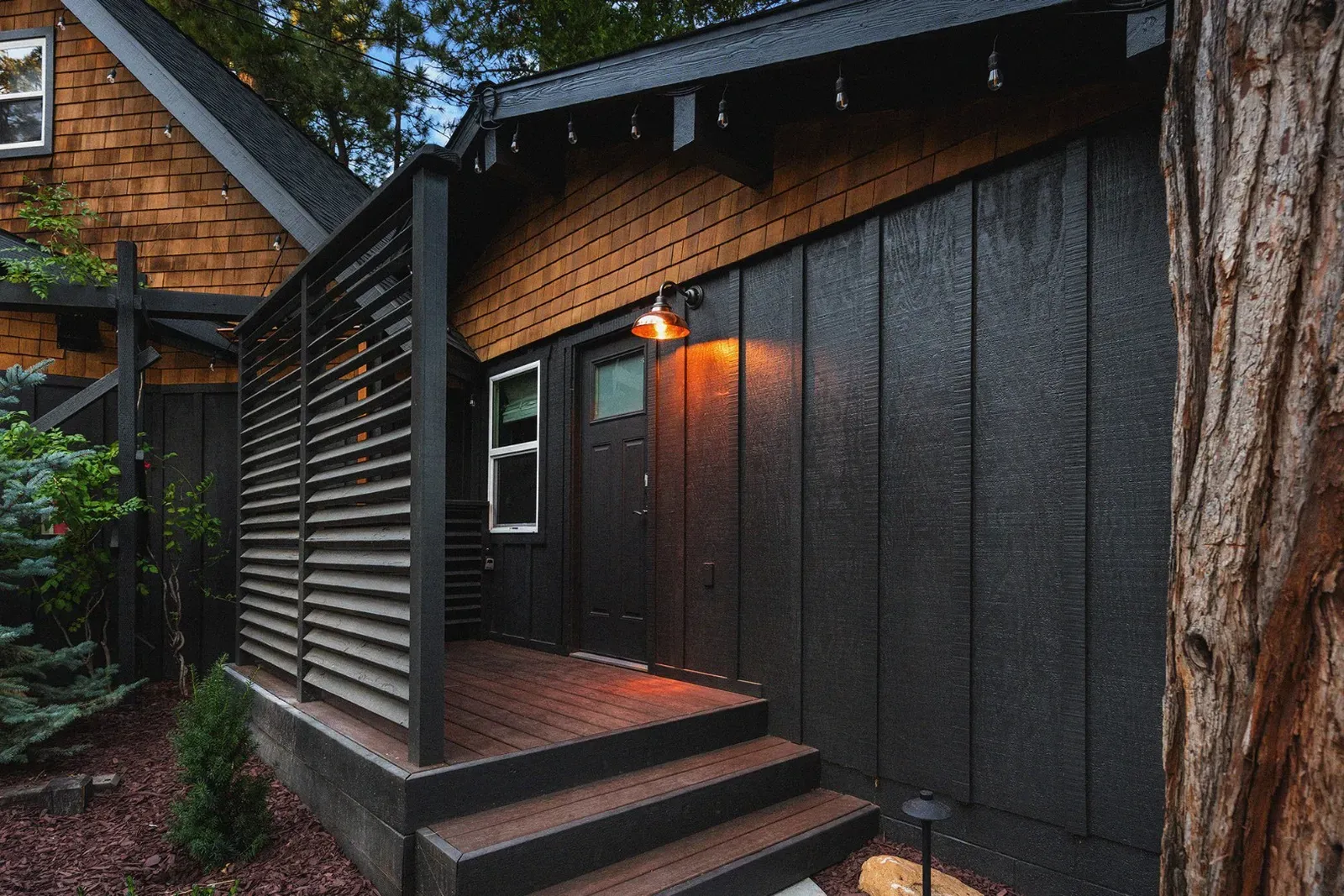 Black Mountain is a studio cabin with a King bed and 1 bathroom.