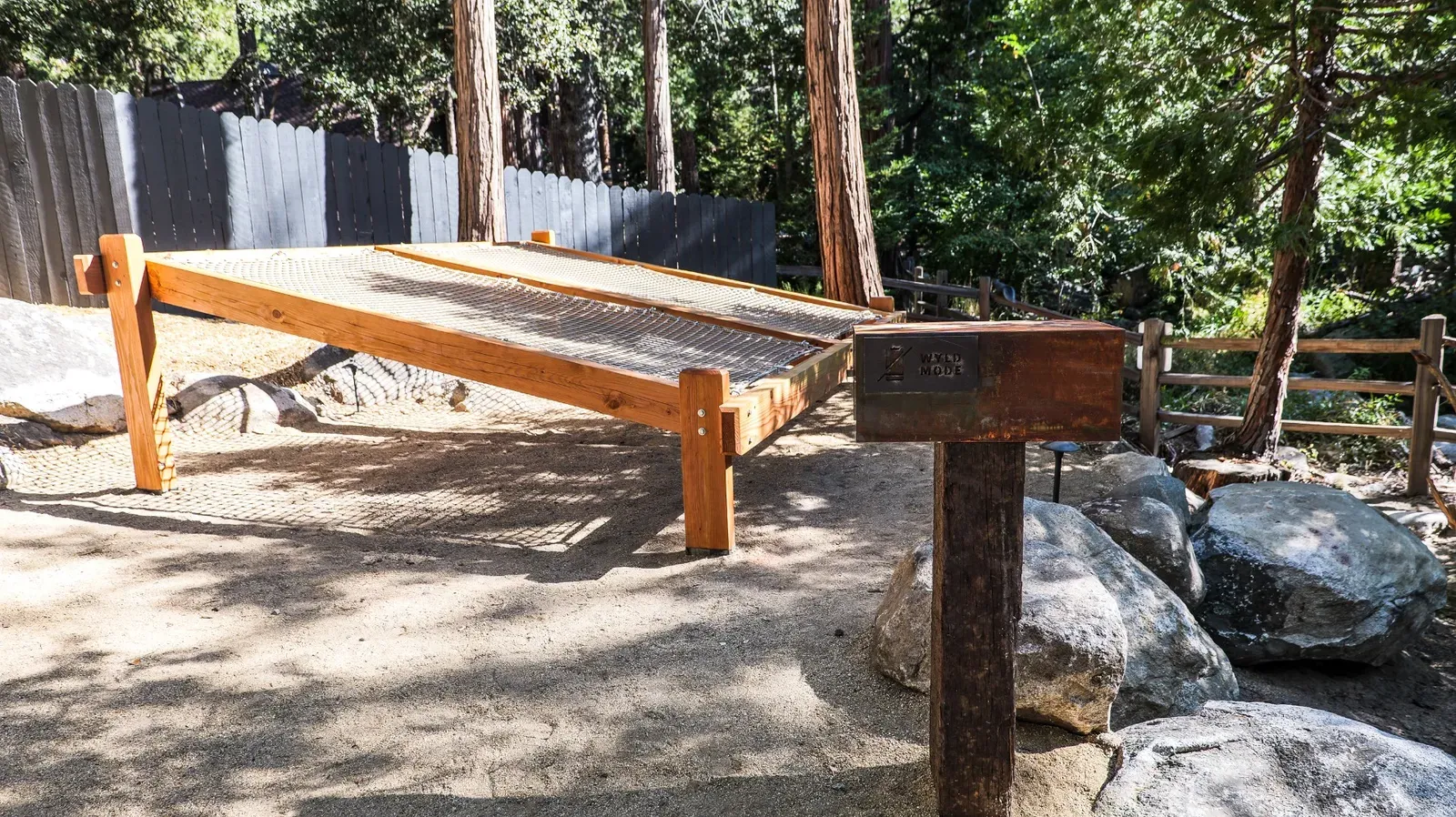 Enjoy the sounds of the creek, stargaze, and relax on the oversized hammock.