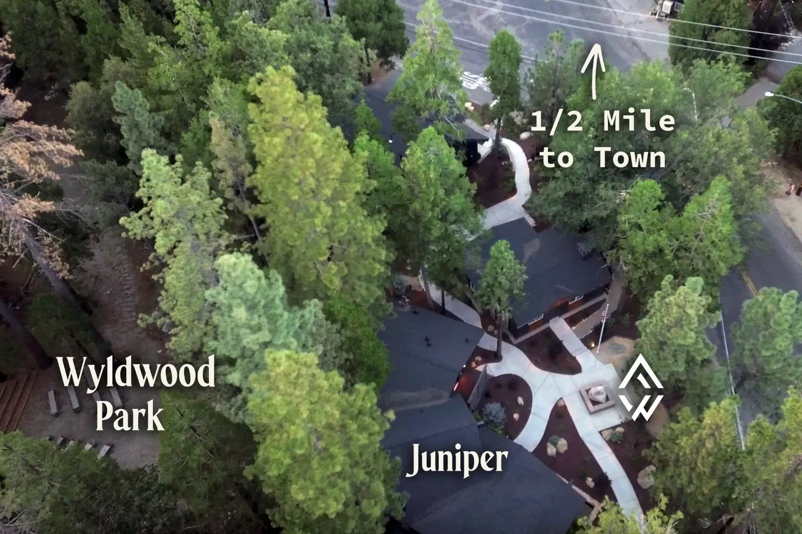 You'll be just a 1/2 mile walk to Idyllwild from the cabin!