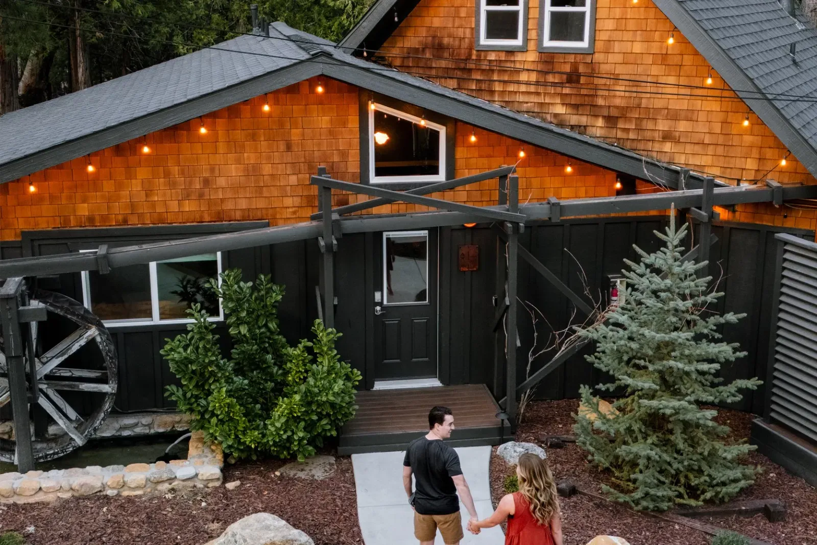 This 2-bedroom cabin is perfect for couples, a small family, or group of friends.