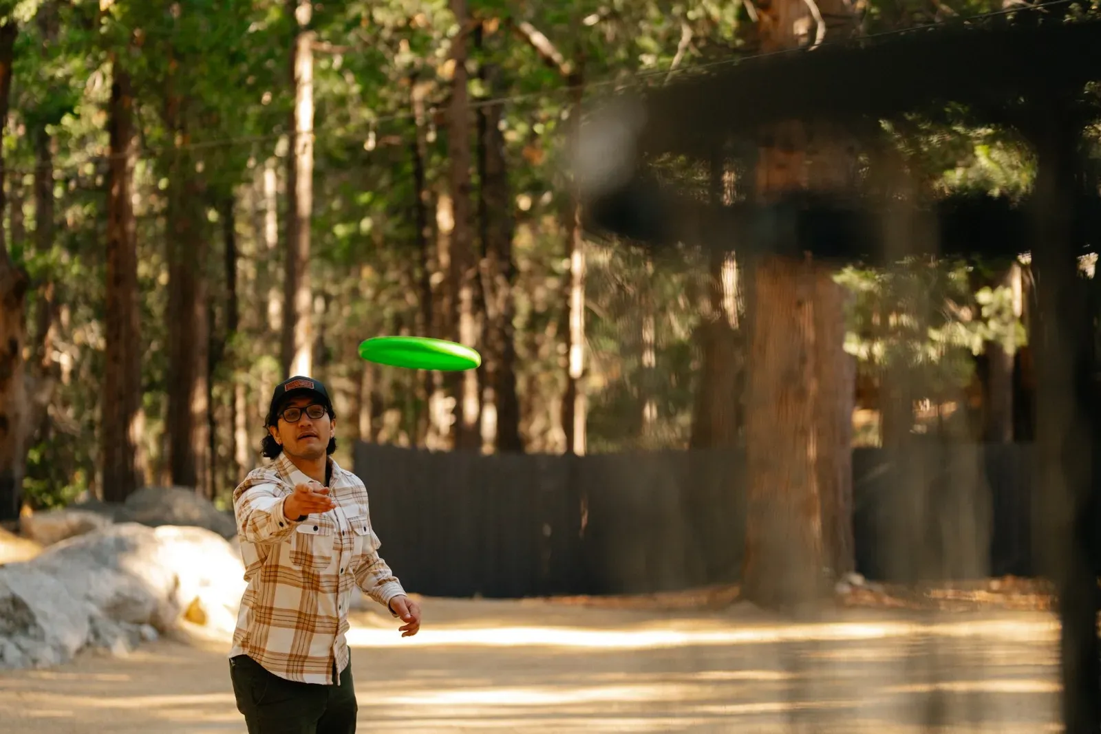 Bring a frisbee to throw around!