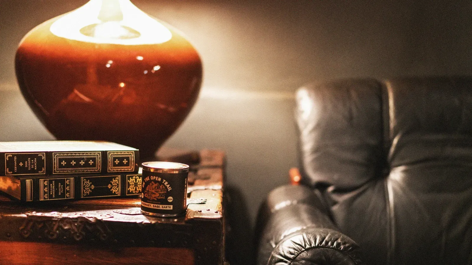 Sit and enjoy your favorite beverage or one of the many vintage books you'll find in the cabin.