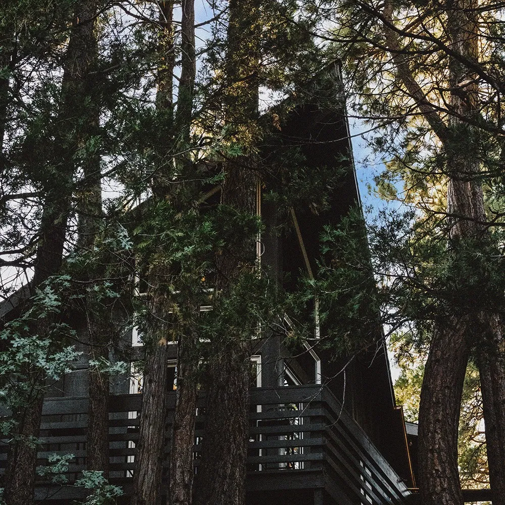 A Frame Cabin in Idyllwild California